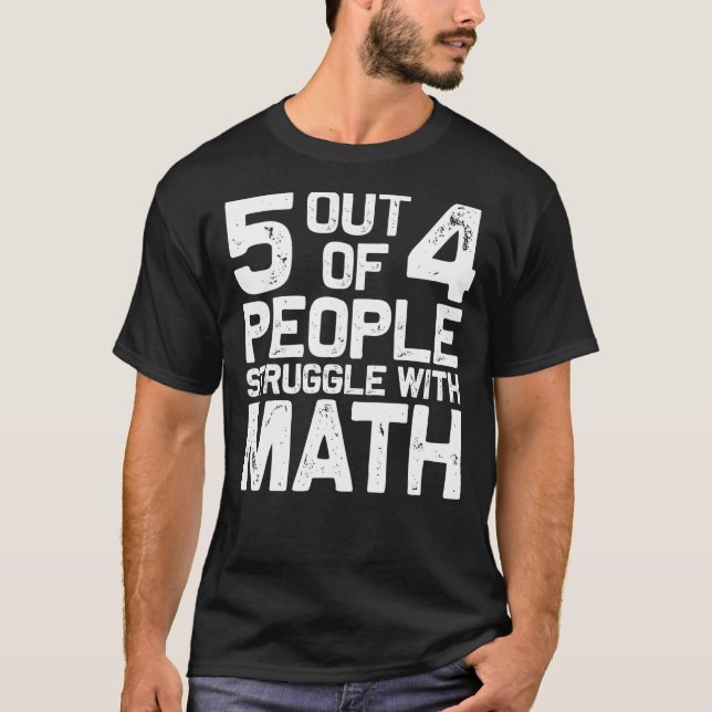 T-shirt Meilleur professeur de mathématiques Art Hommes fe (Devant)