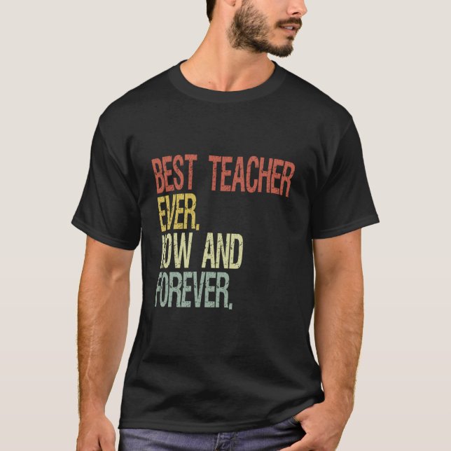 T-shirt Meilleur Professeur Ever (Devant)