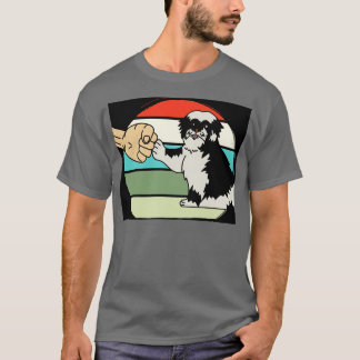 T-shirt Meilleur Propriétaire De Chien Rétro De Tous Les T