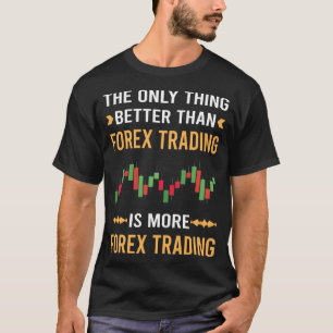 T-shirt Meilleur que le Trader de trading Forex