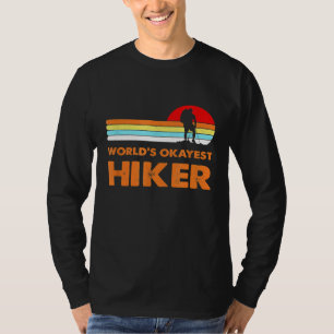 T-shirt Meilleur Randonneur du Monde Vintage Retro Randonn