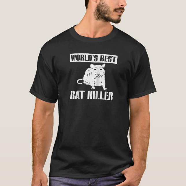 T-shirt Meilleur Rat Meilleur Rat Exterminateur Pest Repel (Devant)