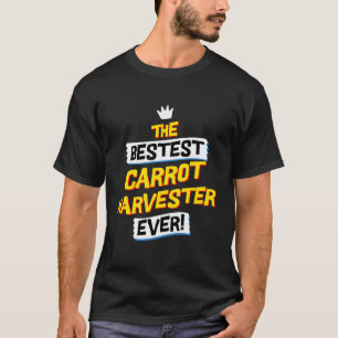 T-shirt Meilleur Récolteur de Carottes, Métier Occupation