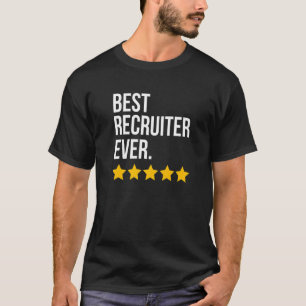 T-shirt Meilleur recruteur jamais scouts Recrutement
