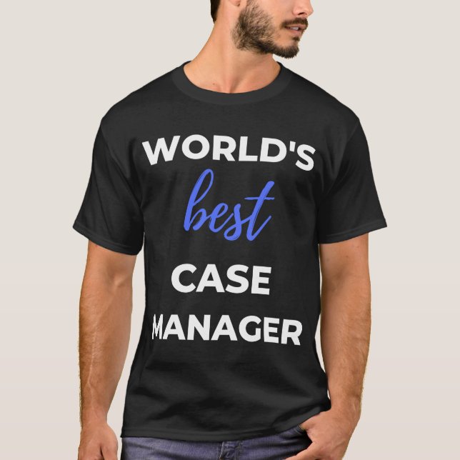 T-shirt Meilleur responsable de la scène mondiale (Devant)