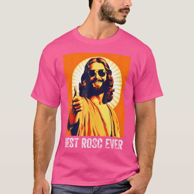 T-shirt Meilleur Rosc Jamais Drôle Jésus Pâques Infirmière (Devant)