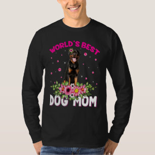 T-shirt Meilleur Rottweiler Chien Maman Fête des Mères