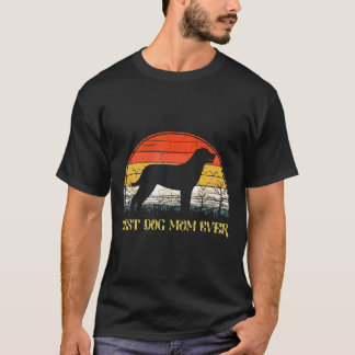 T-shirt Meilleur Rottweiler Chien Maman Jamais Vintage Rot
