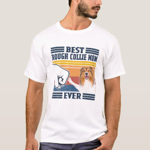 T-shirt Meilleur Rough Collie Maman Ever Fête des Mères No