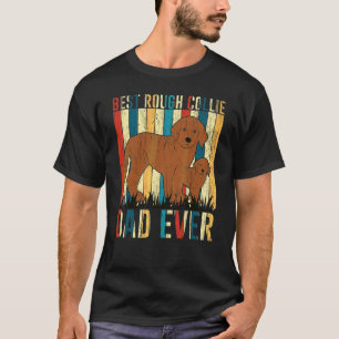 T-shirt Meilleur Rough Collie Papa Jamais Fête des pères N