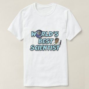 T-shirt Meilleur scientifique du monde