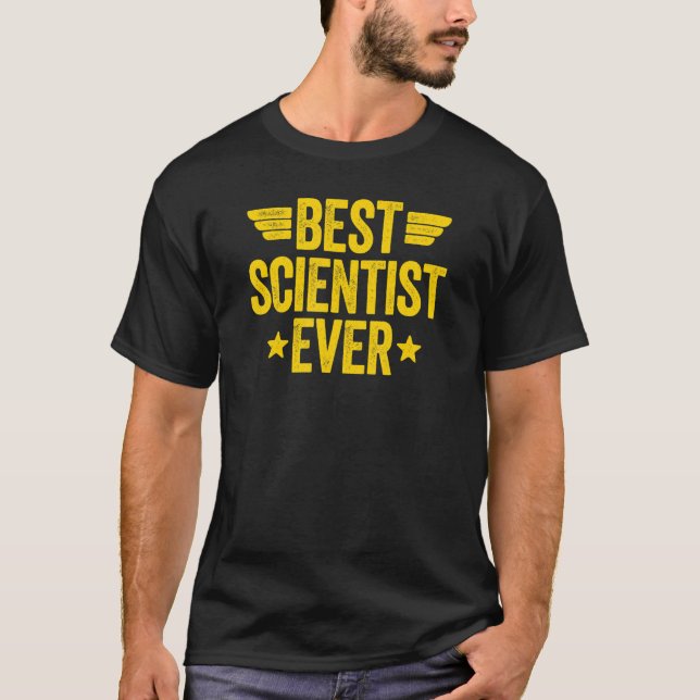 T-shirt Meilleur scientifique jamais 6 (Devant)