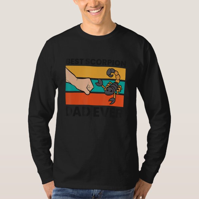 T-shirt Meilleur Scorpion Papa jamais (Devant)