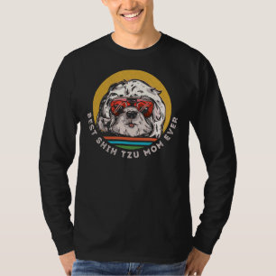 T-shirt Meilleur Shih Tzu Maman Jouet toujours mignon Chie