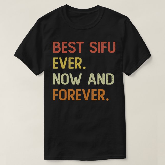 T-shirt Meilleur sifu pour toujours (Design devant)