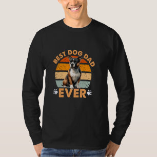 T-shirt Meilleur Staffordshire Bull Terrier Chien Papa Jam