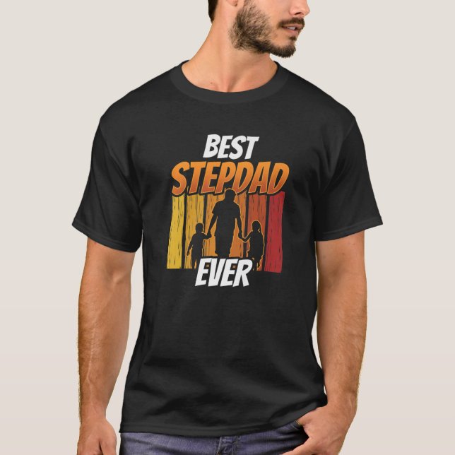 T-shirt Meilleur Stepdad Jamais Dit Stepfather Step Papa F (Devant)