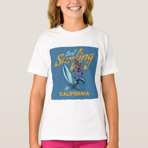 T-shirt Meilleur Surf En Californie