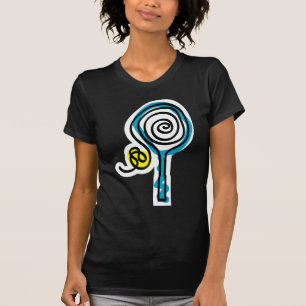 T-shirt Meilleur t shirt de corde de raquette de tennis po