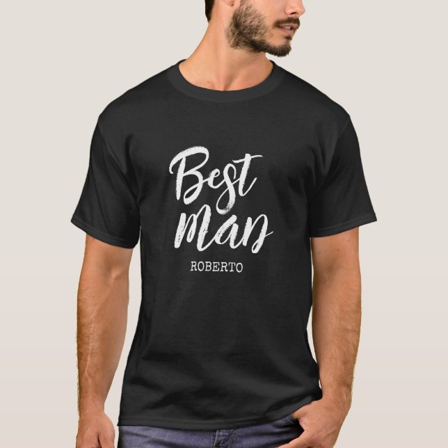 T-shirt Meilleur Témoin Personnalisé (Devant)