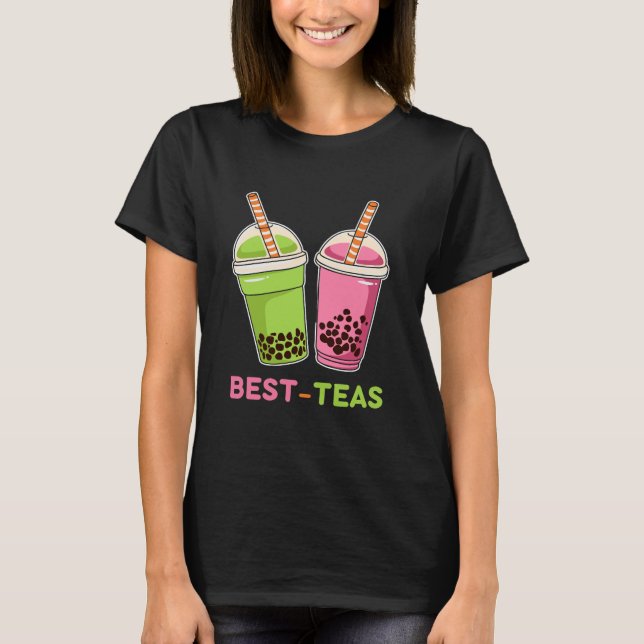 T-shirt Meilleur thé kawaii boba bubble perle thé meilleur (Devant)