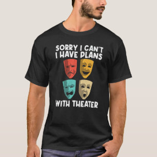 T-shirt Meilleur Théâtre Pour Hommes Femmes Broadway Théât
