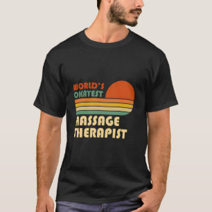 T-shirt Meilleur Thérapeute De Massage Du Monde