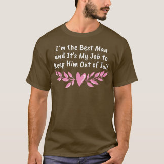 T-shirt Meilleur Travail Pour Le Garder Hors De Prison Bri