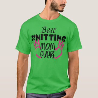 T-shirt Meilleur Tricot Maman Ever16