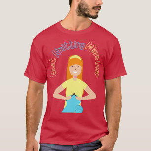 T-shirt Meilleur Tricot Maman Ever9