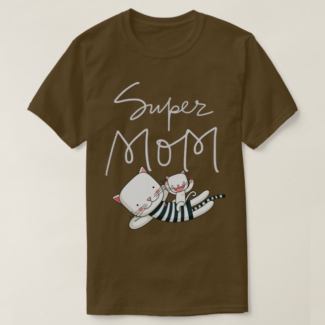 T-shirt Meilleur Tricot Maman Ever 281 (Design devant)