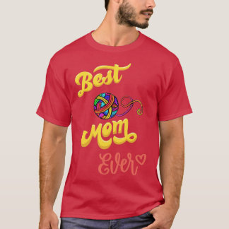 T-shirt Meilleur Tricot Maman Ever 459