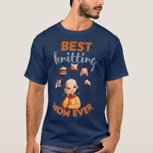 T-shirt Meilleur Tricot Maman Ever 503