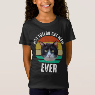 T-Shirt Meilleur Tuxedo Chat Maman jamais