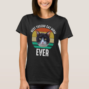 T-shirt Meilleur Tuxedo Chat Maman jamais