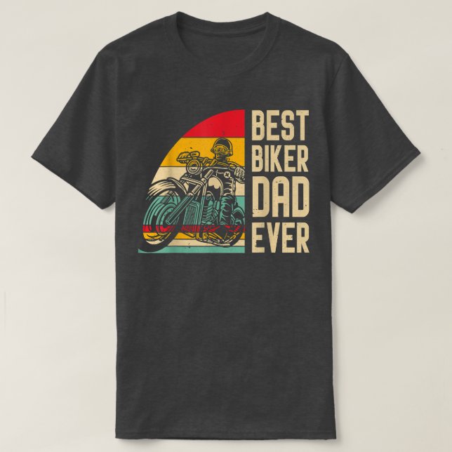 T-shirt Meilleur Vélo Meilleur Père Jamais Drôle Fête des  (Design devant)
