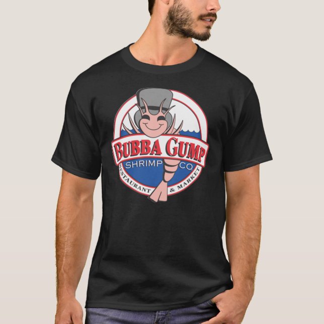 T-shirt Meilleur Vendeur - Bubba Gump Merchandises Essenti (Devant)
