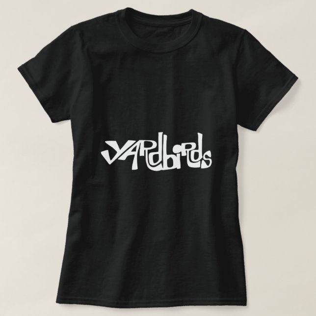 T-shirt MEILLEUR VENDEUR La Bande de Yardbirds Marchandise (Design devant)