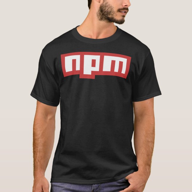 T-shirt MEILLEUR VENDEUR - Logo NPM Merchandises Essential (Devant)