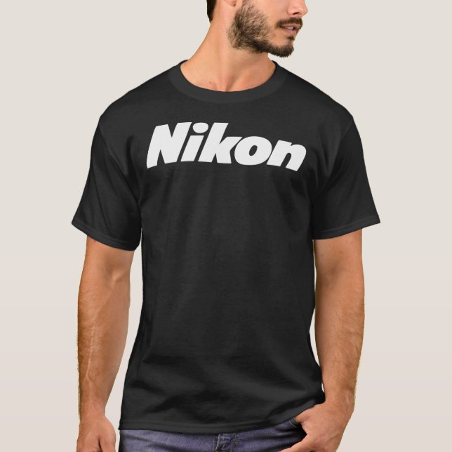 T-shirt MEILLEUR VENDEUR Nikon Logo Merchandises Essentiel (Devant)