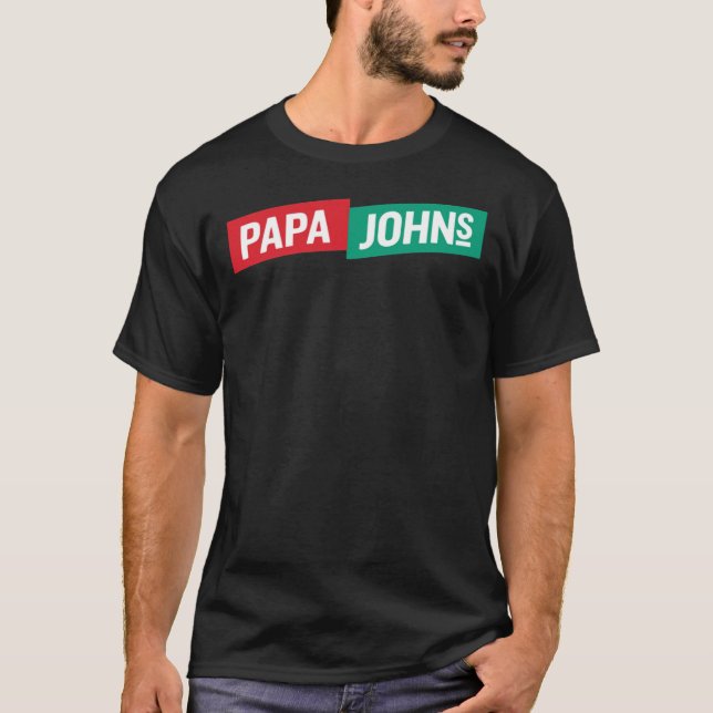 T-shirt MEILLEUR VENDEUR - Papa Johns Merchandises Essenti (Devant)