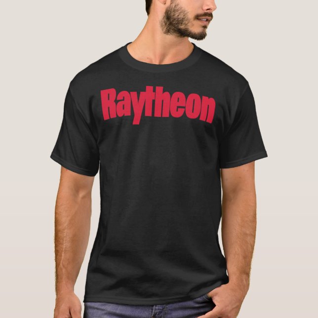 T-shirt MEILLEUR VENDEUR Raytheon Logo Marchandises essent (Devant)
