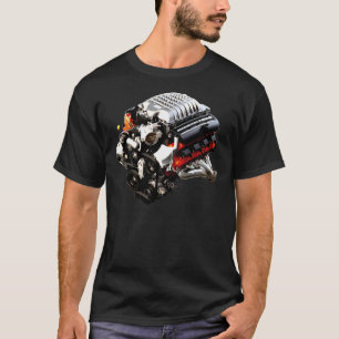 T-shirt Meilleur Vendeur - SRT Hellcat Engine Essential T-