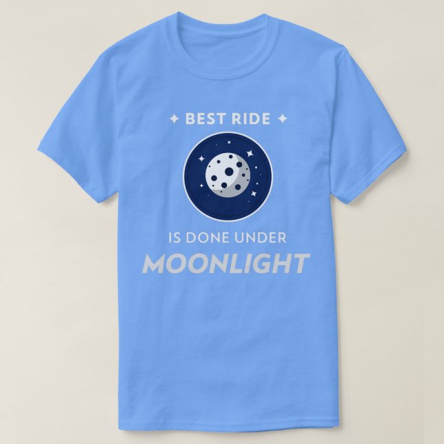 T-shirt Meilleur Voyage Au Lune (Design devant)