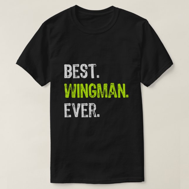 T-shirt Meilleur WINGMAN (Design devant)
