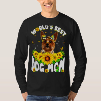 T-shirt Meilleur Yorkshire Terrier Chien Maman Maman D