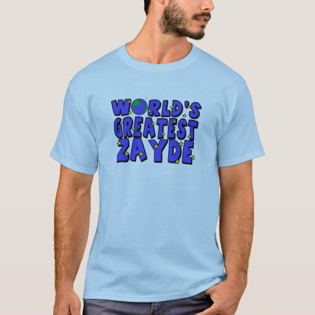 T-shirt Meilleur Zayde du monde (Devant)
