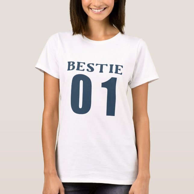 T-shirt Meilleure amie 01 - Meilleure amie (Devant)
