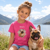Meilleure amie chien photo rose fille