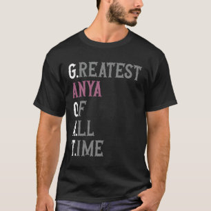 T-shirt Meilleure Anya de tous les temps  GOAT  Anya